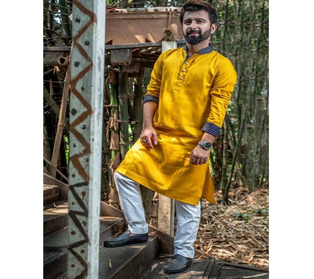 Dark Goldenrod Contrast Panjabi