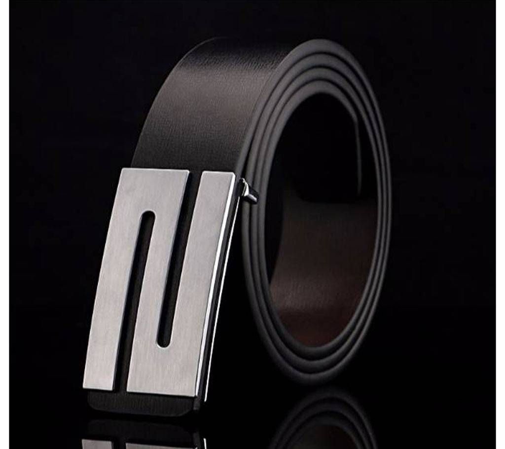 New 100%  Genuine Leather Belts For Men With Smooth Buckle