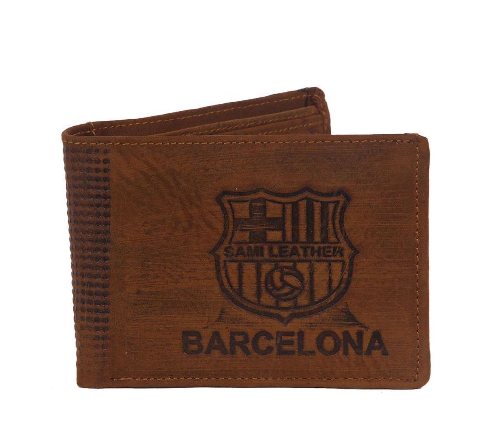 BARCELONA LEATHER WALLET MONEY PURSE CARD HOLDER FOR MEN