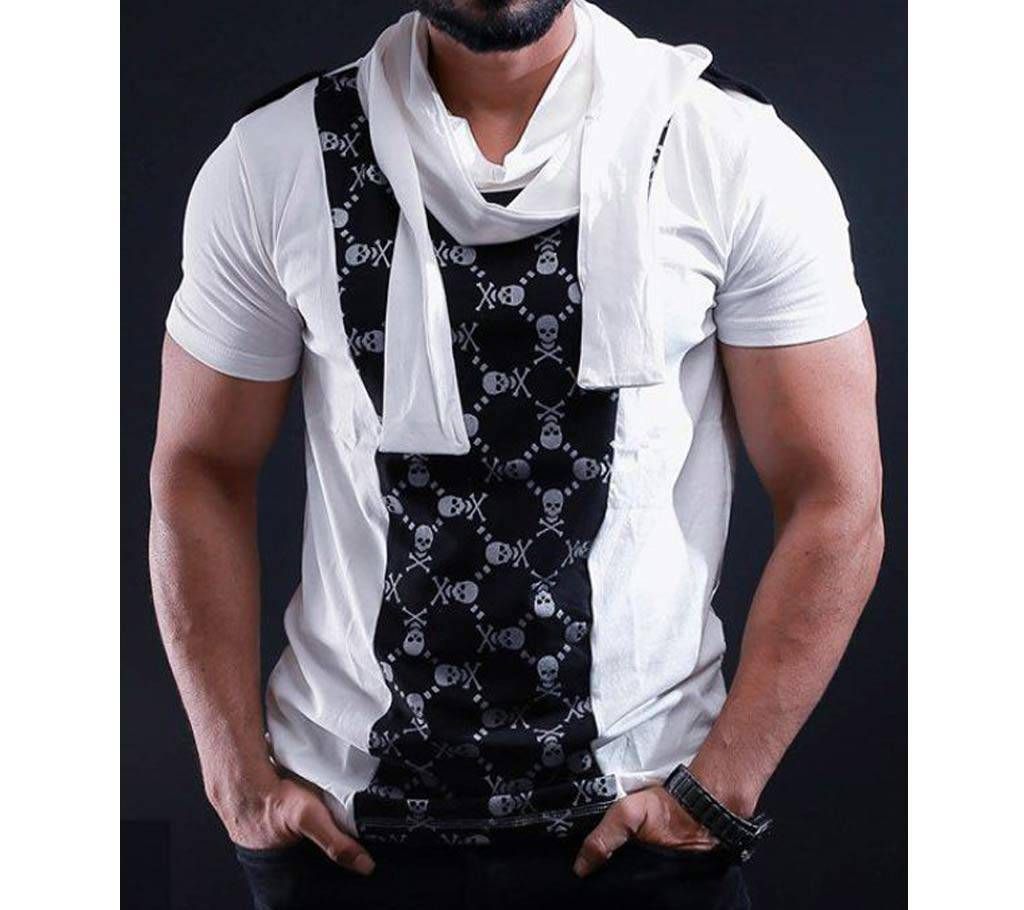 Rubber Print Cotton T-shirt - FC V03 - FAS