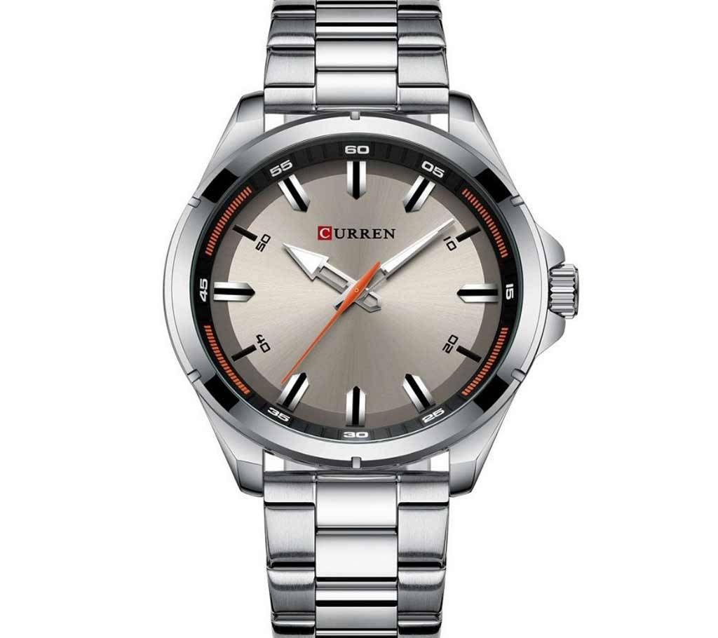 CURREN 8320 Silver Watch For Men