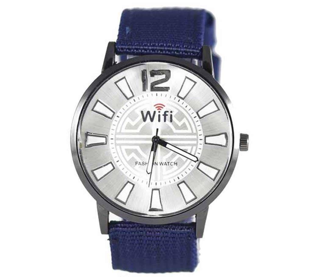 WI-Fi Men's Wrist Watch- Blue (Copy)