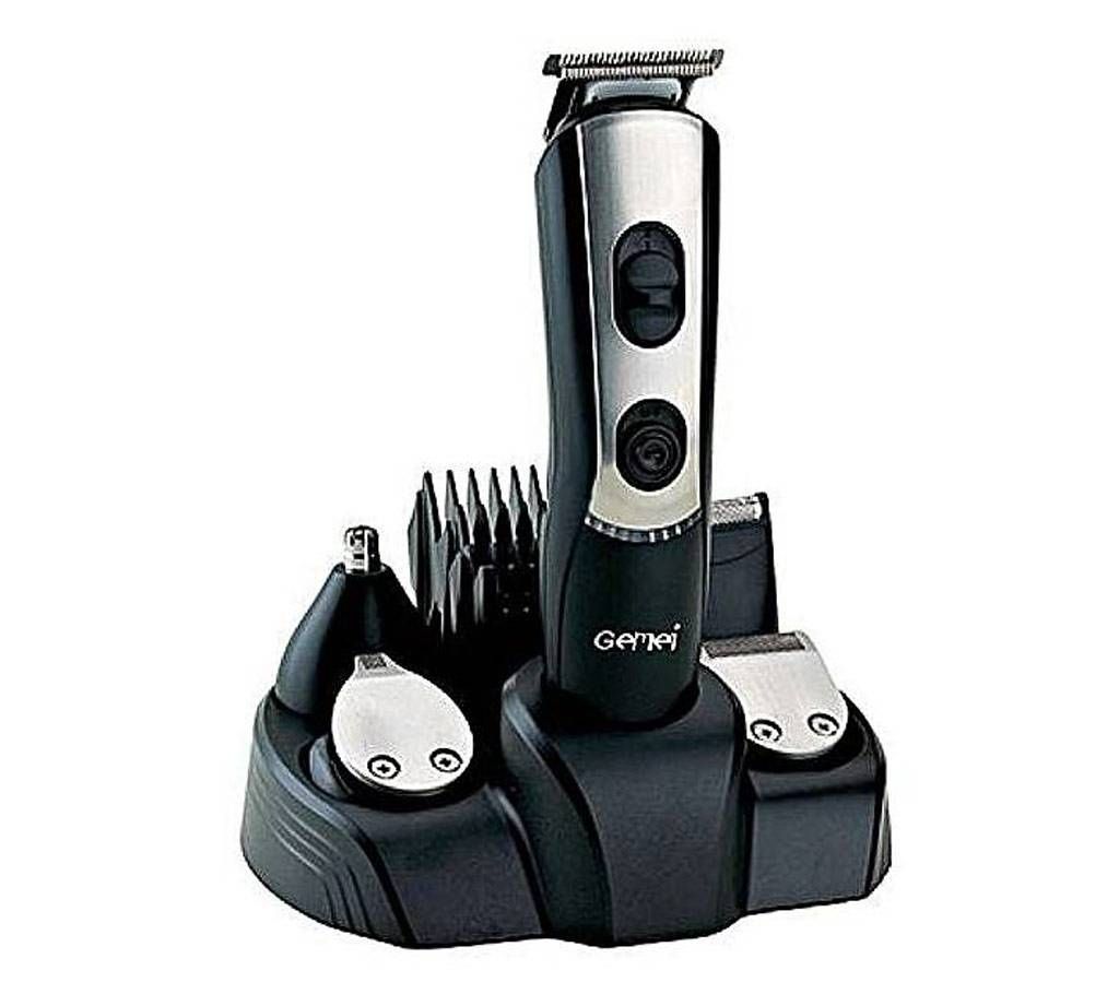Gemei GM-590 - Rechargeable Hair Trimmer for Men - Black