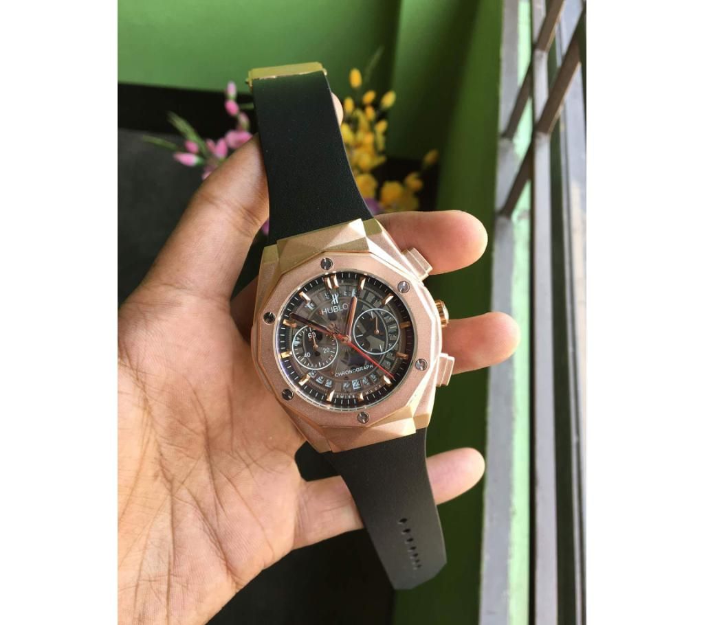Hublot Big Bank gents wrist watch copy 