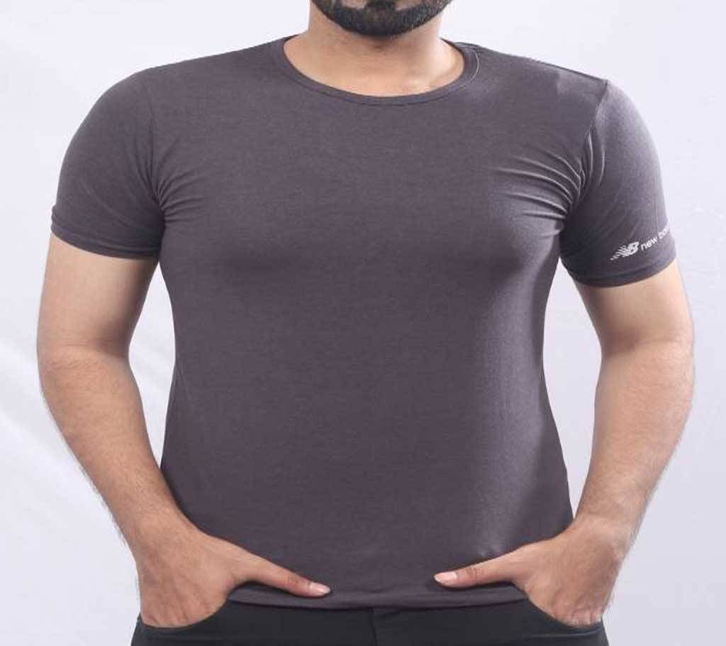Dark Ash Menz Round Neck T-Shirt