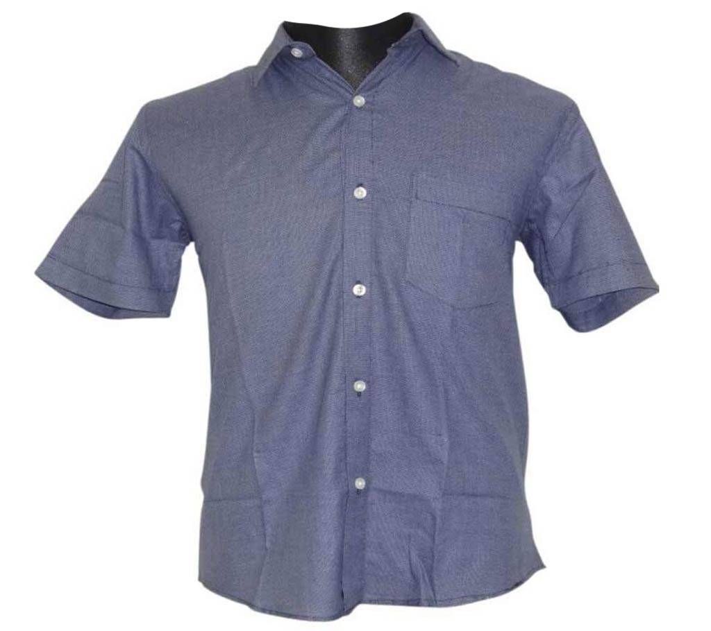 Deep Blue Birdseye Shirt