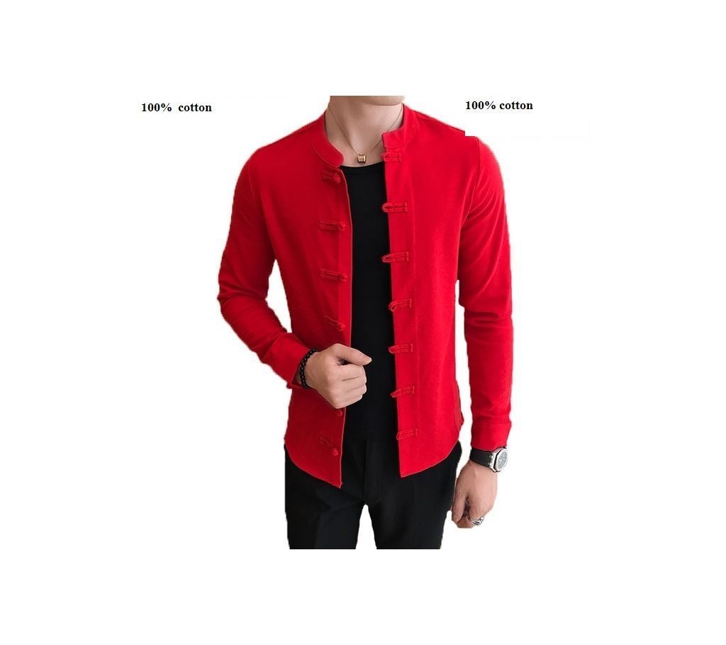 Casual Soft Cotton Full Sleeve Mens shirt