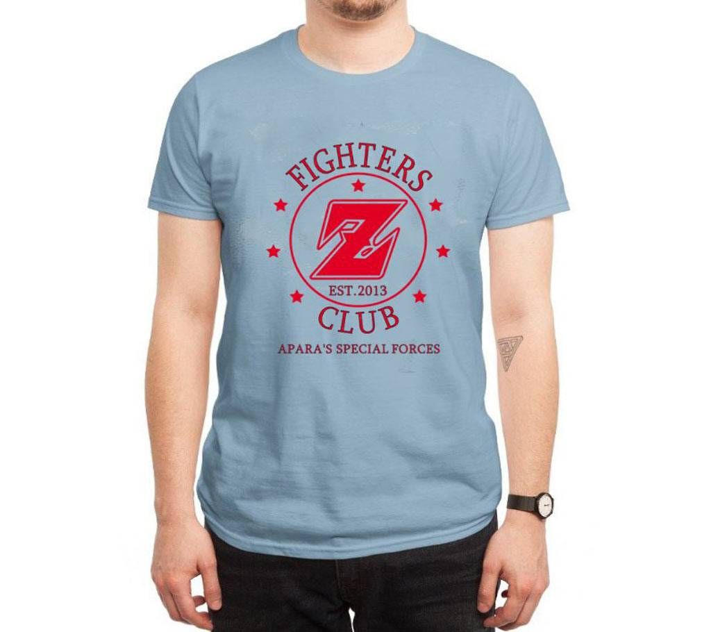 Fighters Club Gents Half Sleeve Cotton T-Shirt