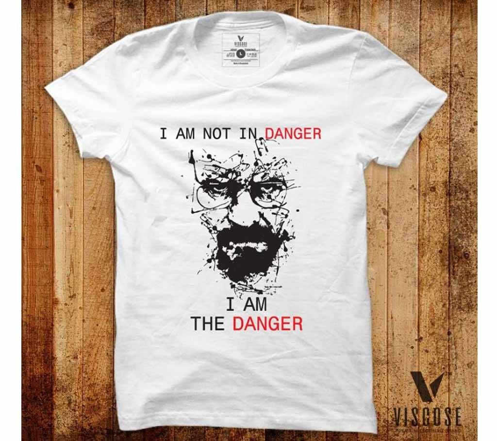 I AM NOT IN DANGER Gents Half Sleeve T Shirt 
