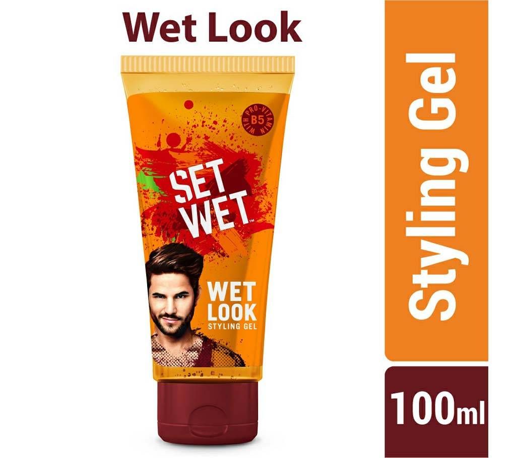 Set Wet Hair Gel Wet Look Styling  - 100ml