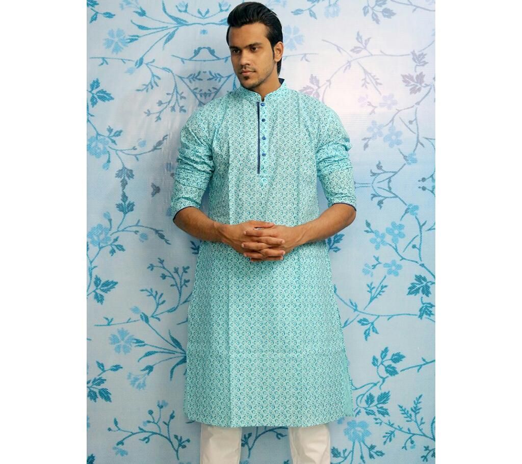 >>All over printed Panjabi