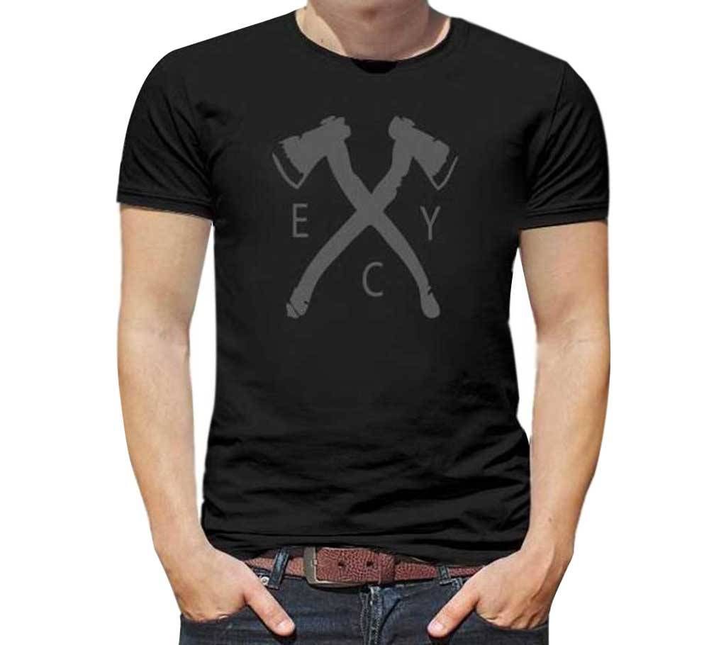 Mens ECY Cotton Round Neck  t-shirt