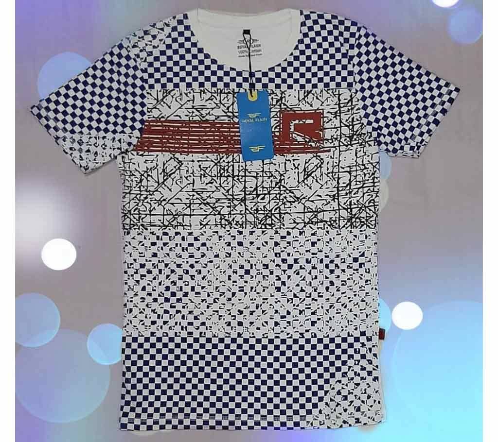 Cotton T-shirt Design - allover Print