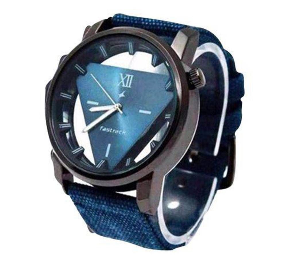 Mens Alloy Analog Watch - Blue Jeans