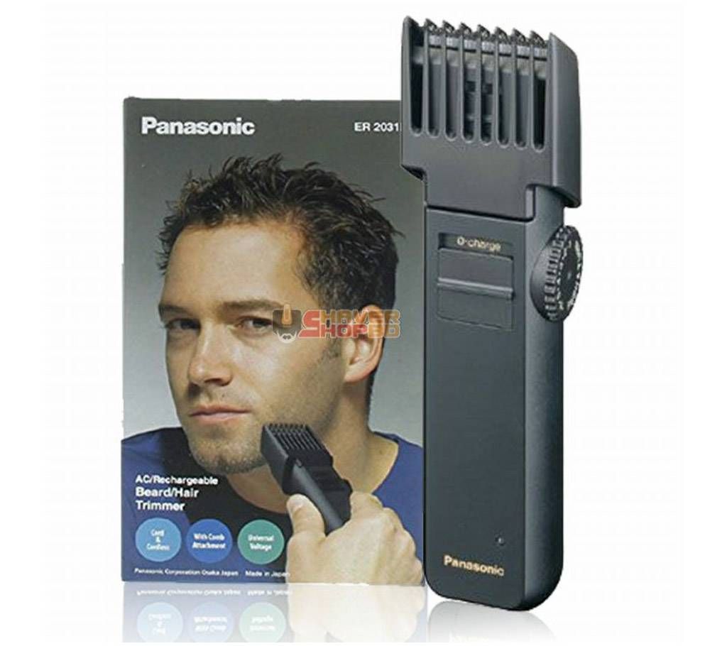 ER2031K PANASONIC JAPAN BEARD TRIMMER WITH HAIR CLIPPER SHAVING KIT FOR MEN