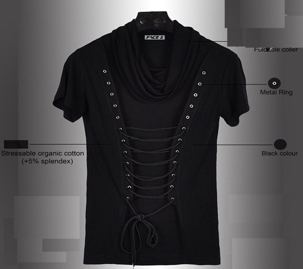 Rubber Print Cotton T-shirt - FC V01 - FAS