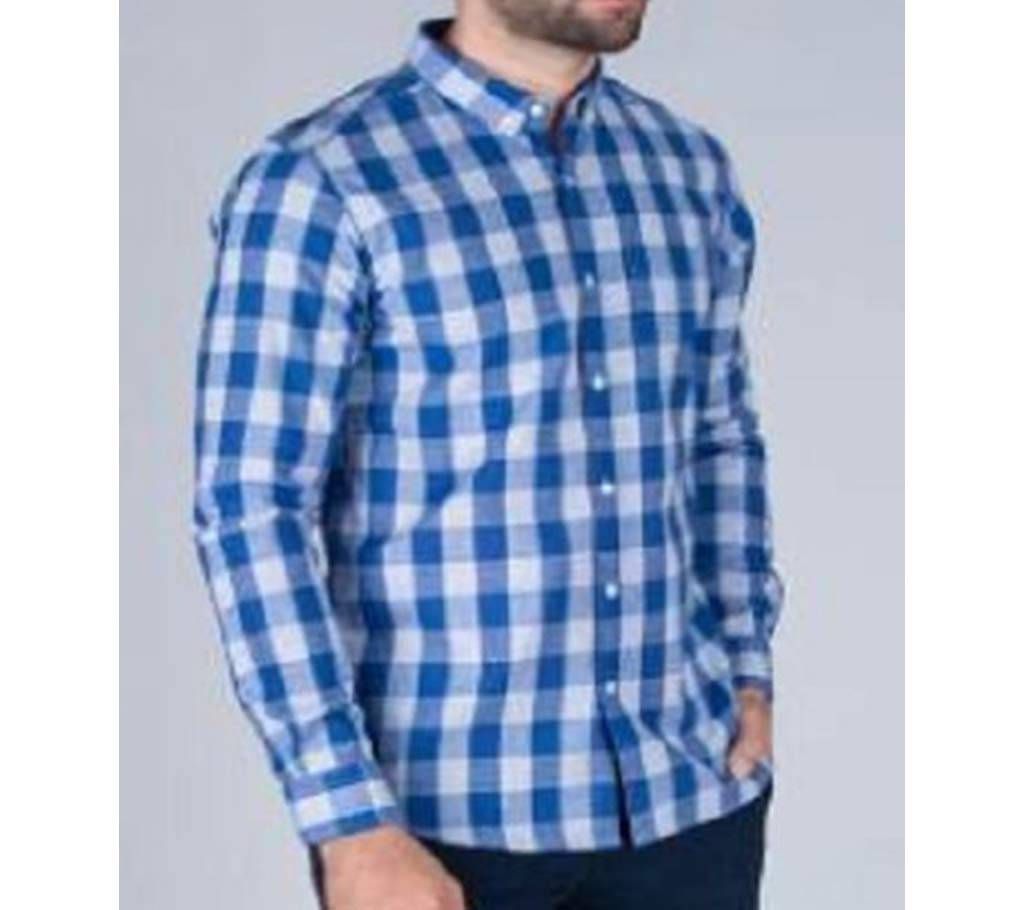 Multicolor Cotton Long Sleeve check Shirt for MenS 