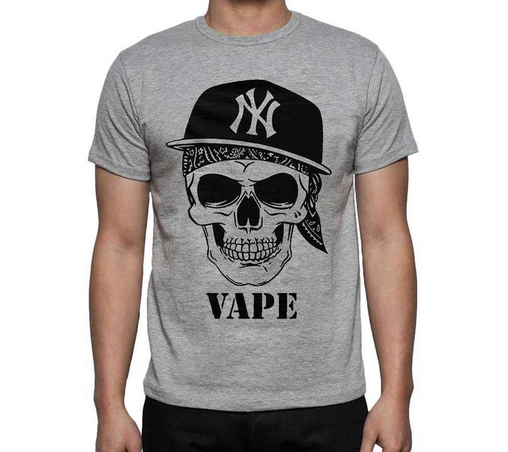 Vape Menz Round Neck Short Sleeve T-Shirt