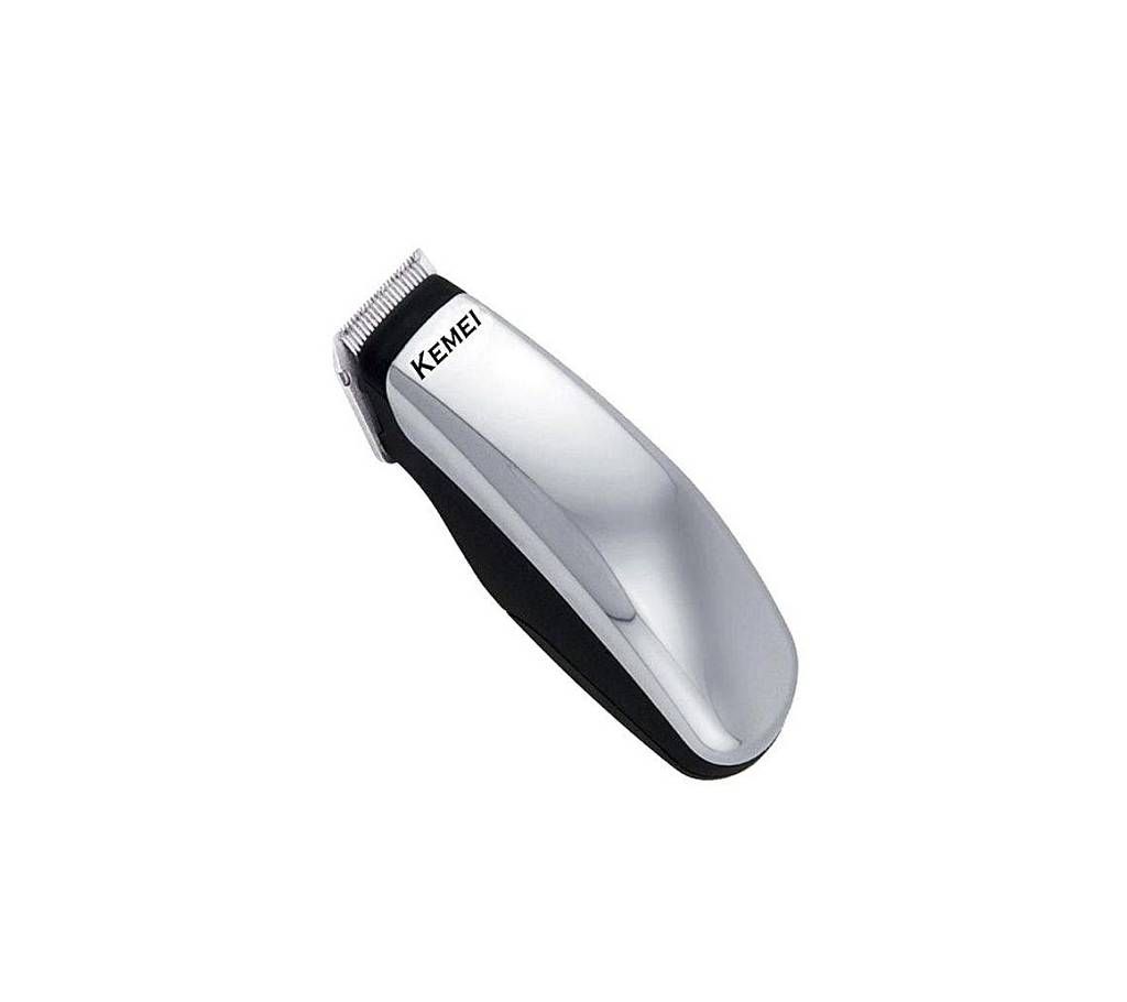 Kemei KM-9612 Mini Electric Hair Clipper/Trimmer - Silver