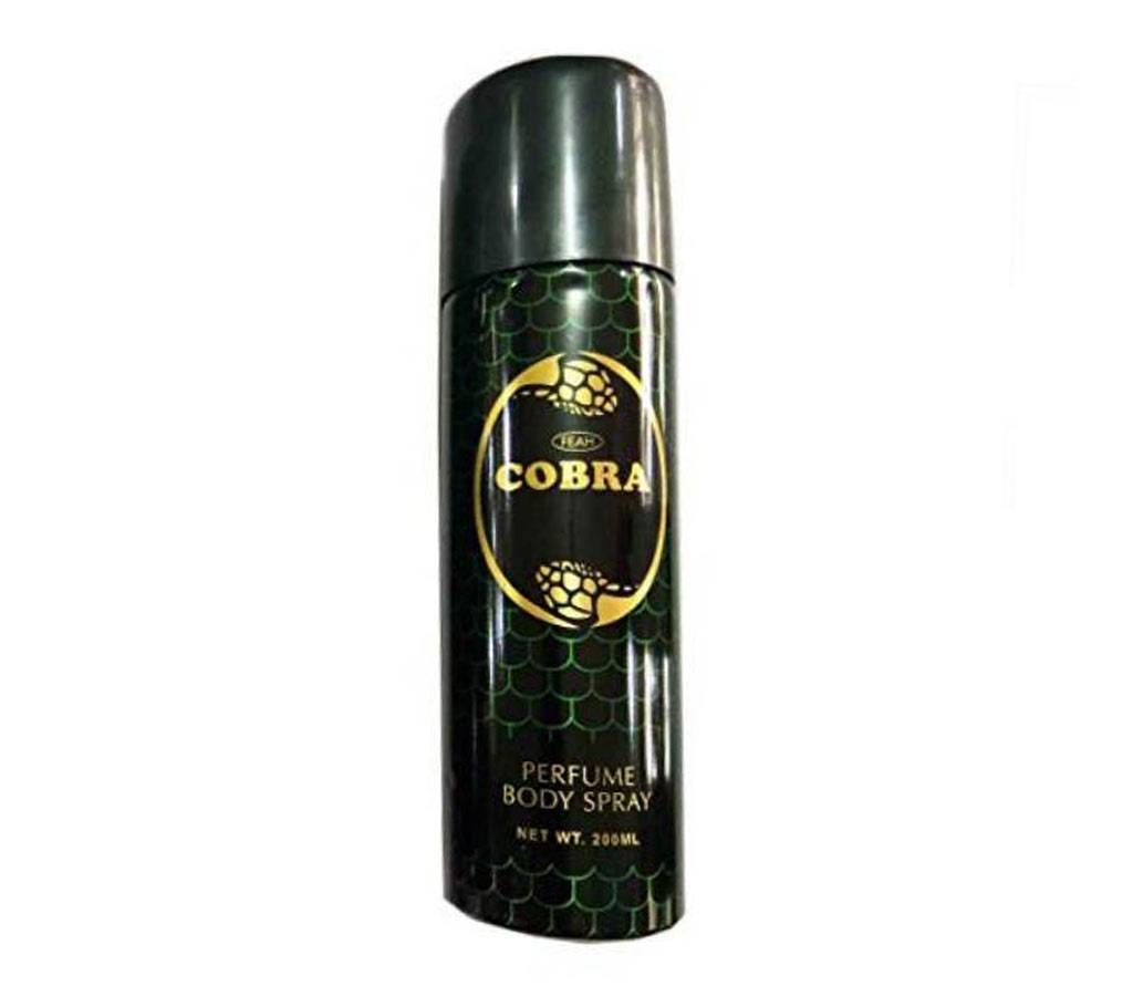 Cobra body spray and deodorant