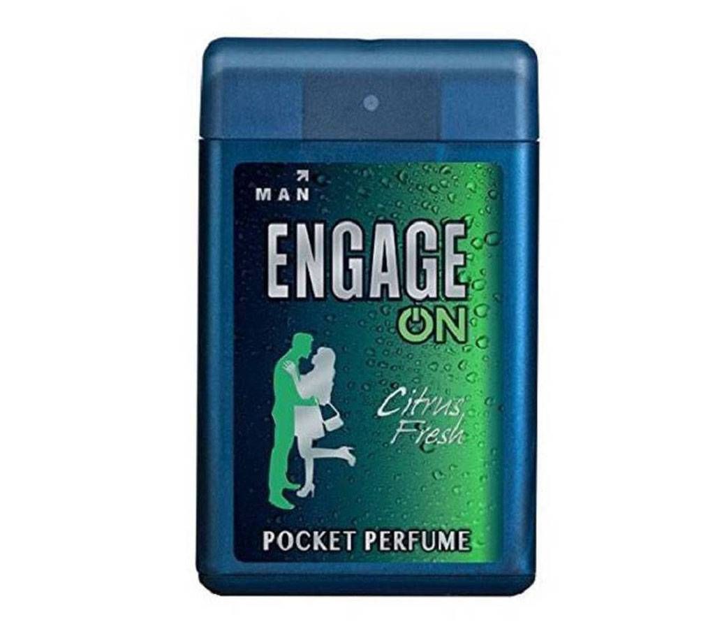 Engage Citrus Fresh Pocket Perfume - 18ml India