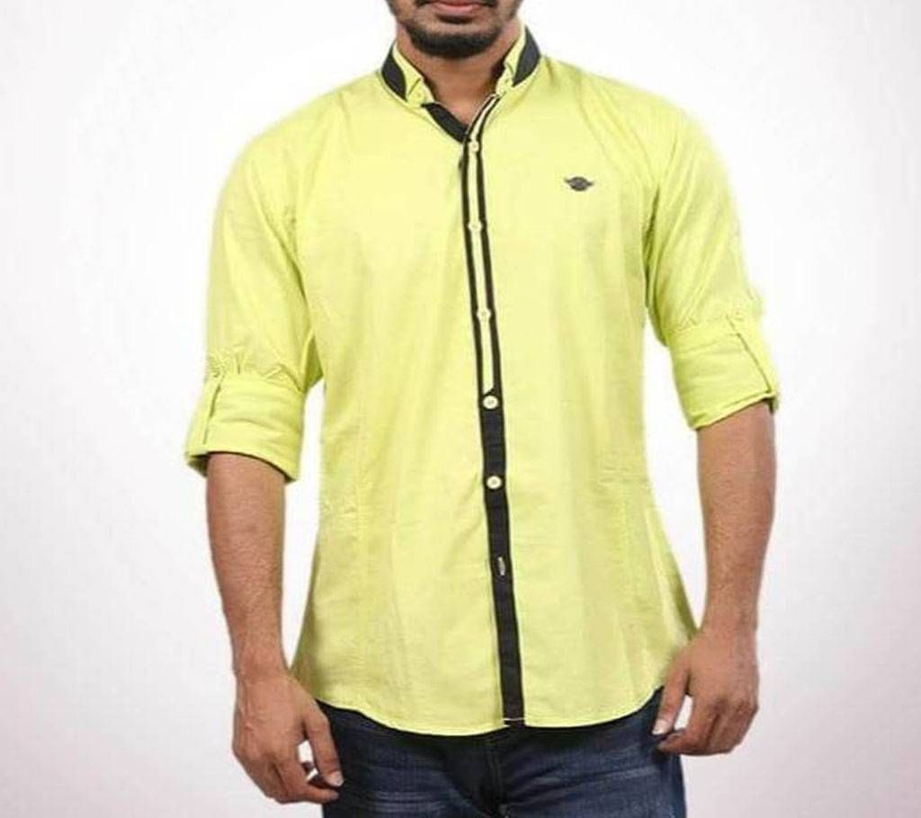 XIAZ Gents Full Sleeve Casual Cotton Shirt