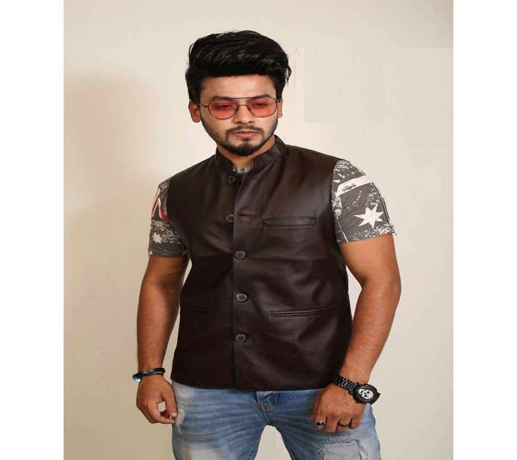 Artificial Leather koti for men