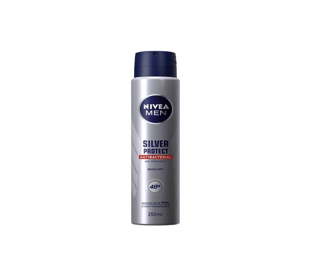 Nivea Deodorant Silver Protect-250ml-Germany