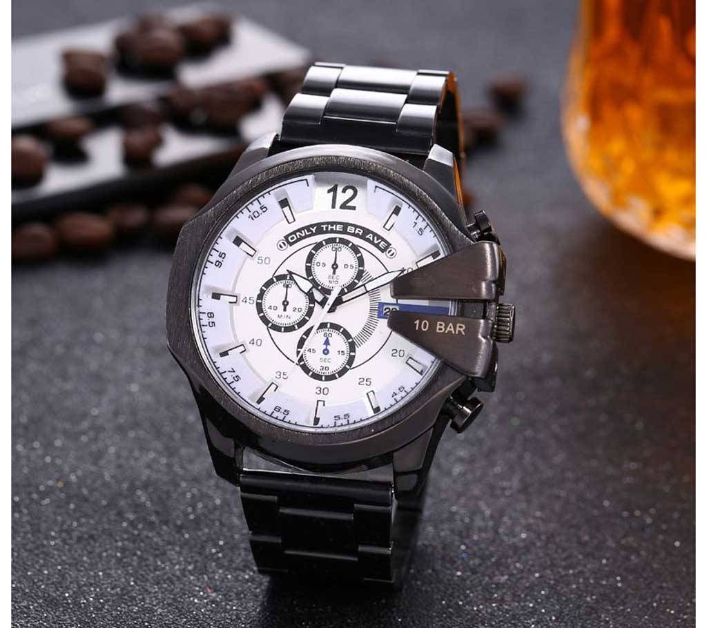 Luxury design Stainless Steel Strip DIESEL (Replica) Wristwatches for Men