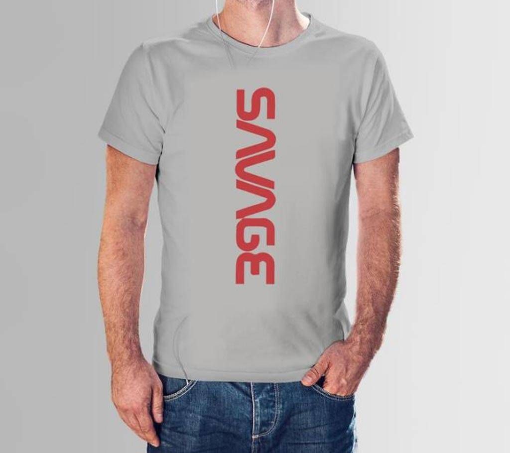 Savage Cotton T-shirt For Men