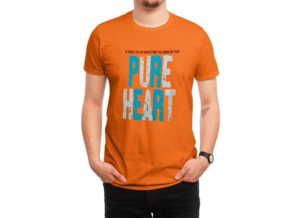 PURE Heart Green Menz Half Sleeve T-Shirt