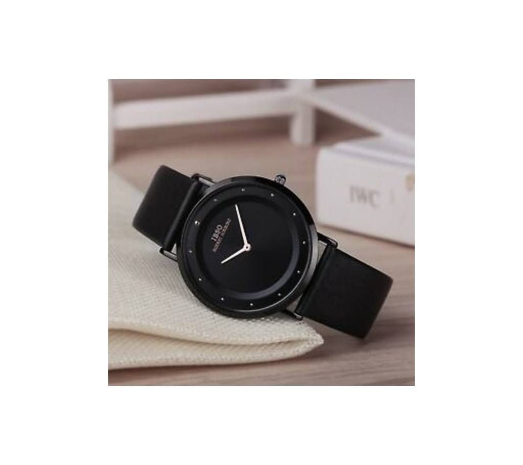 leather analougs watch for men