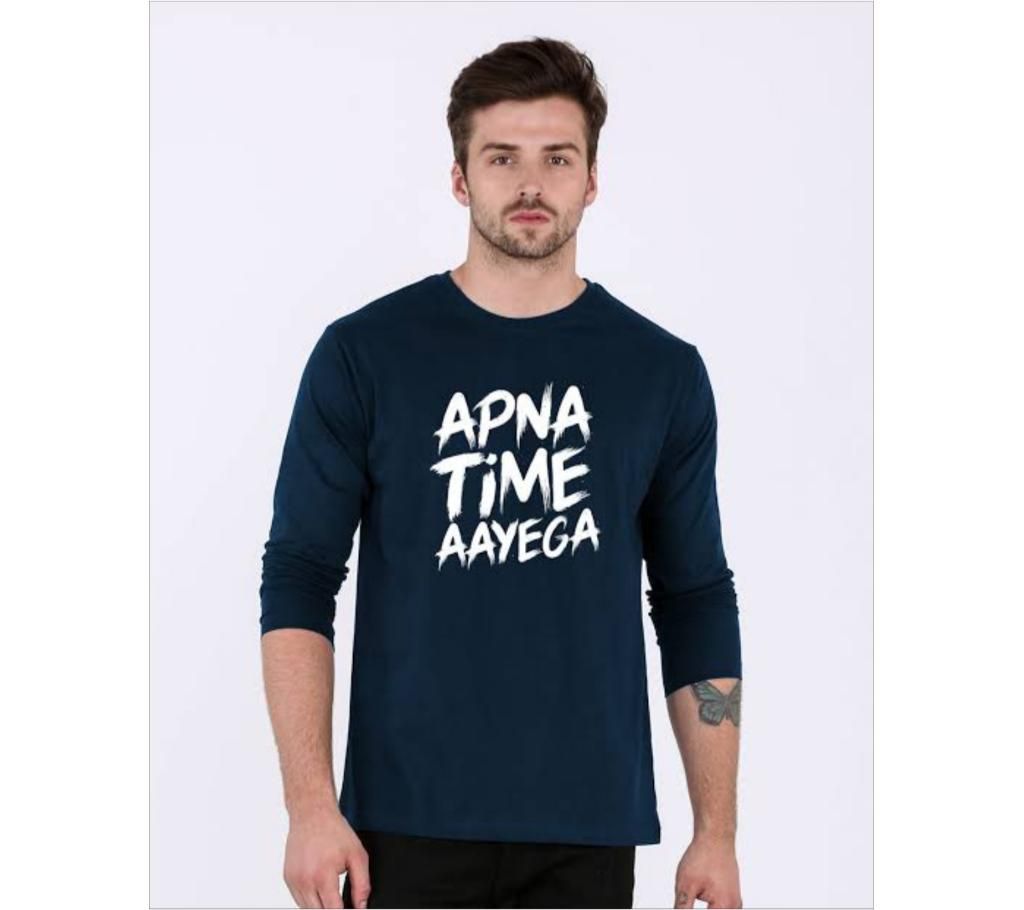 Blue Full Sleeve Tshirt