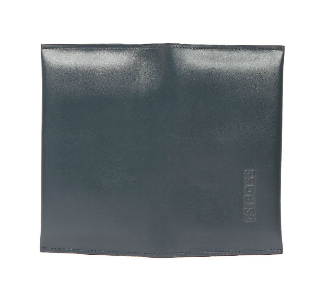 Long Purse PU Leather Wallet And Mobile Cover Card Holder For Men