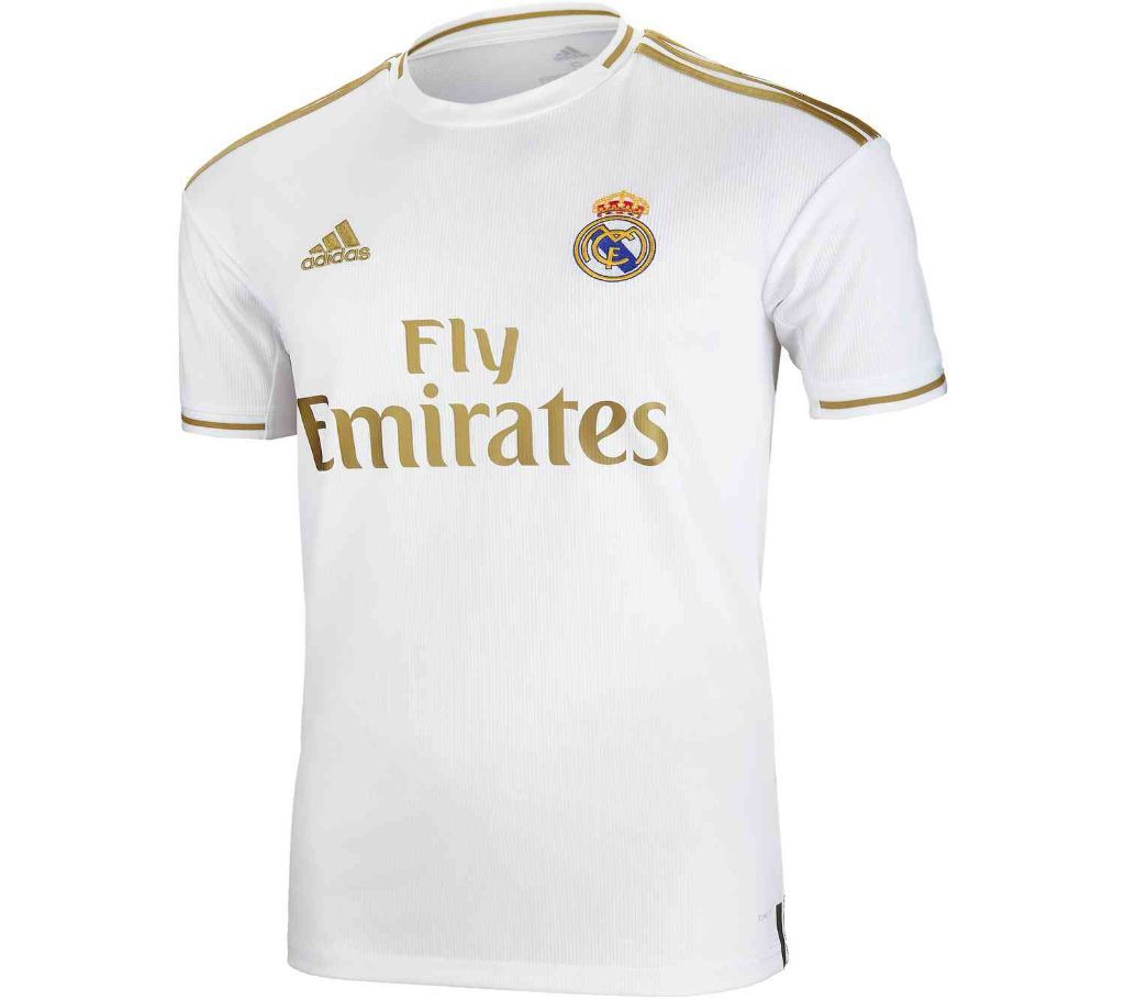 Real Madrid Home Jersey 19-20 With Collar