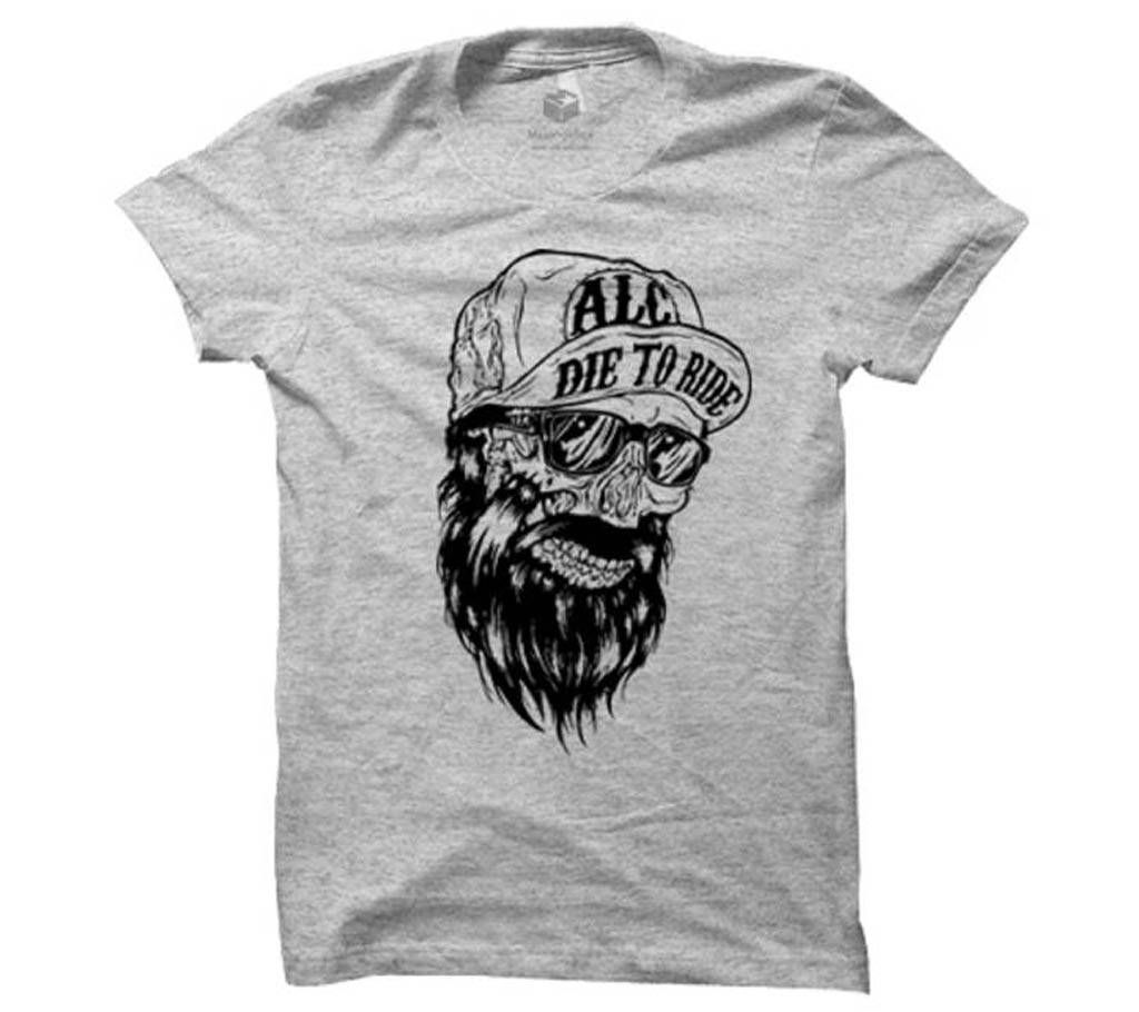 Die To Ride Mens Cotton T-shirt 
