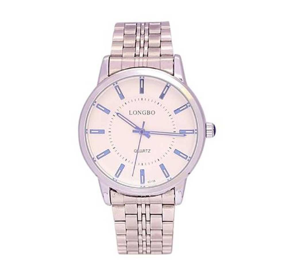 Longbo 1018 - Stainless Steel Wrist Watch For Men