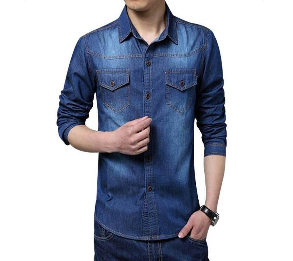 Stylish Casual Denim Shirt