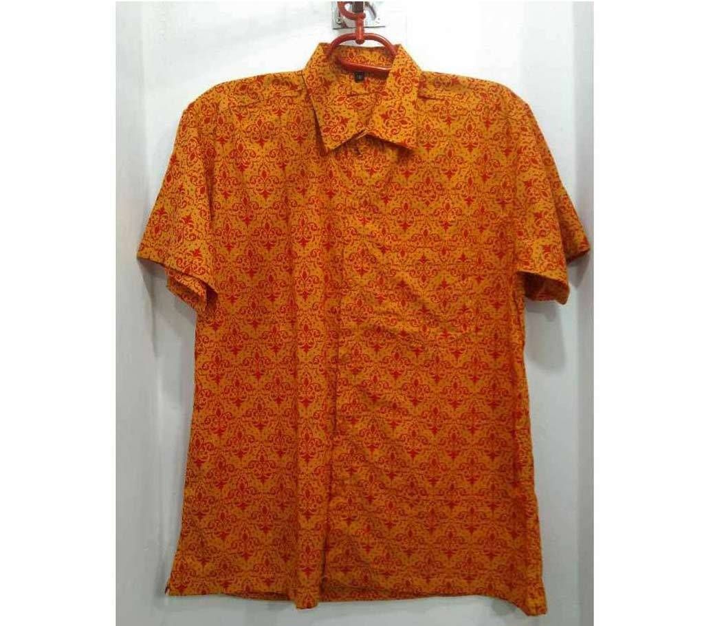 Half Sleeve Cotton Printed Shirt