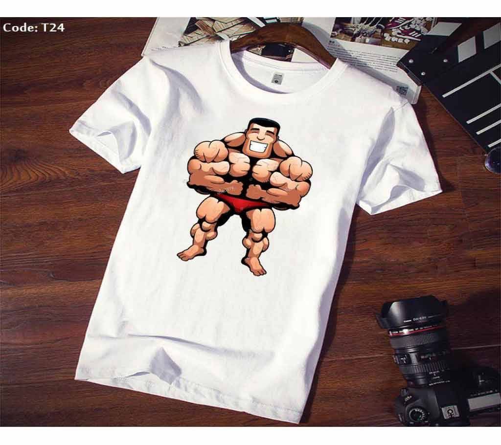 Body Builder Menz Half Sleeve T-Shirt