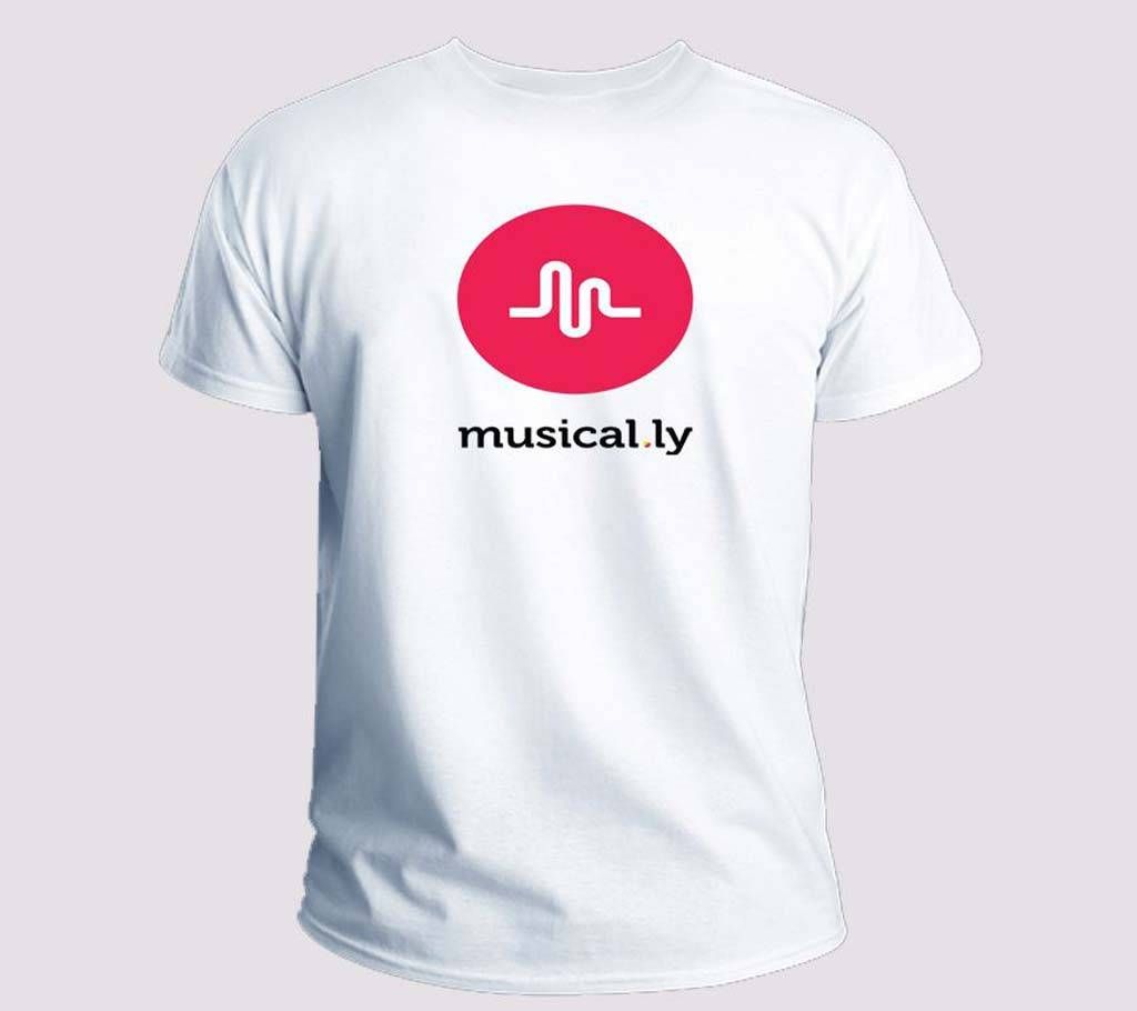 Musically Half Sleeve T-shirt For Men