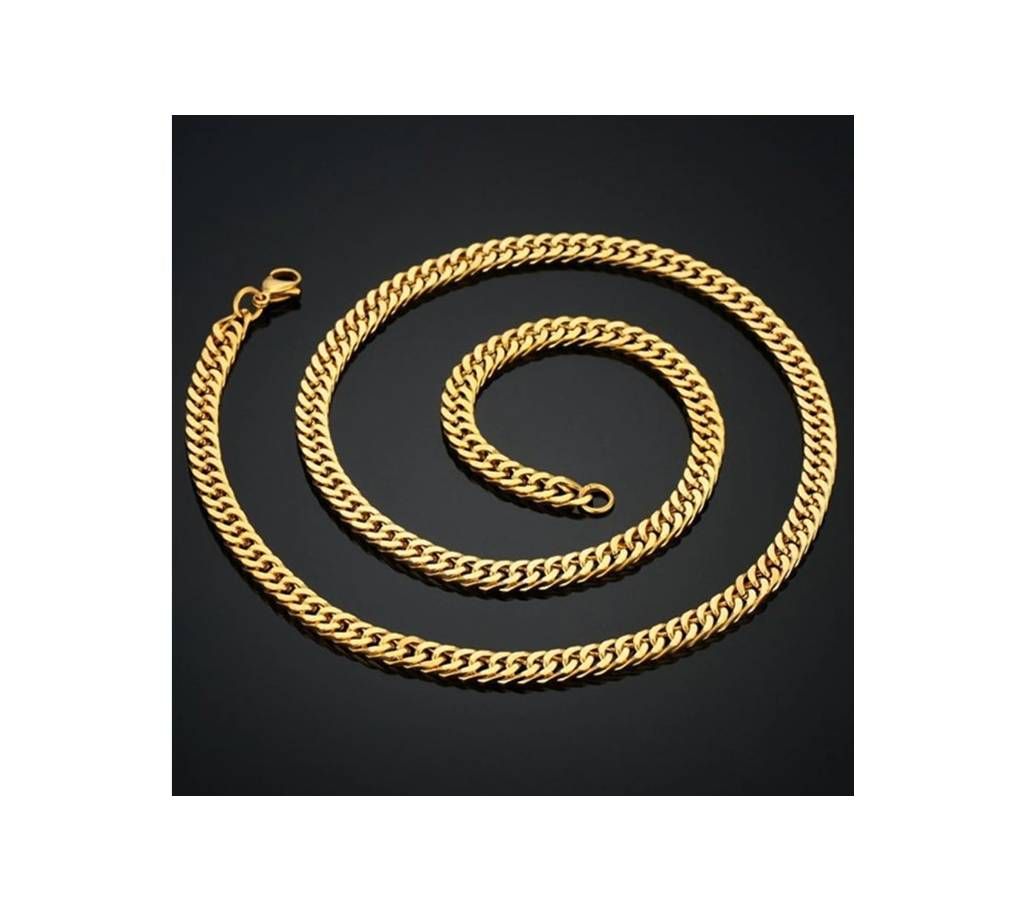 Golden Color Link Chain for Men