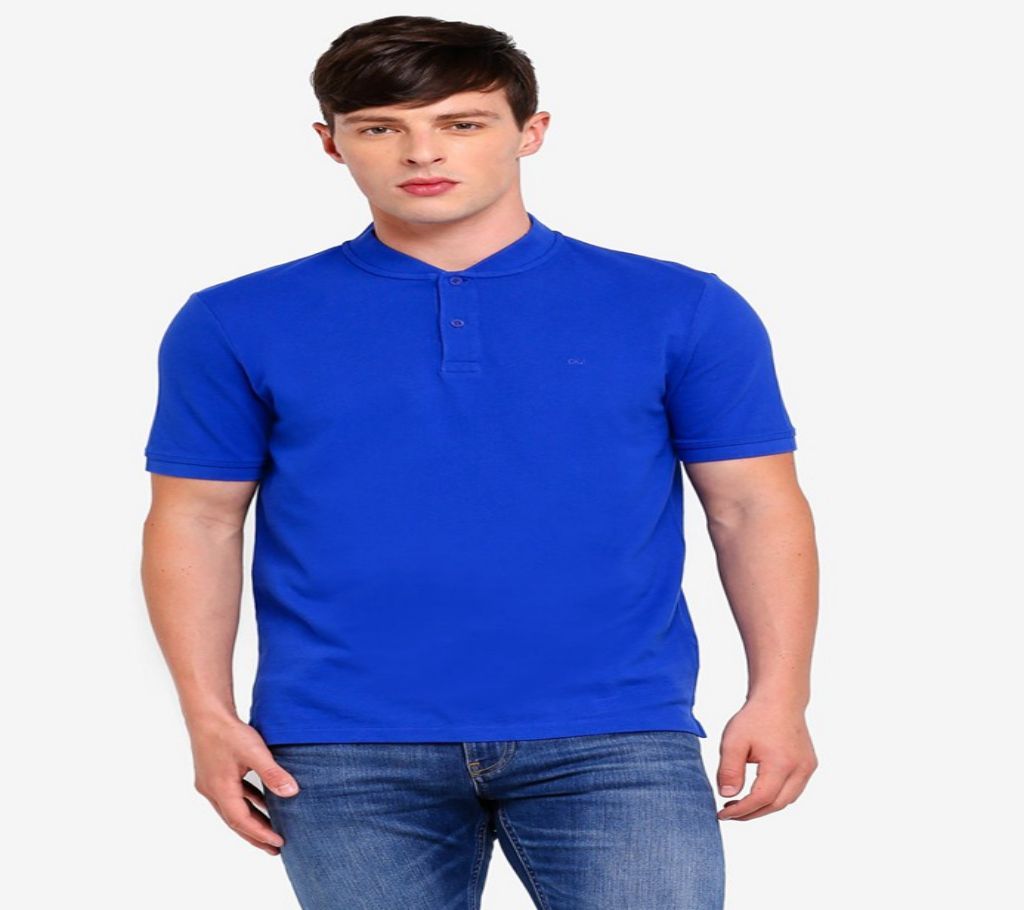 Tommy Hilfiger mens Blue Polos Shirt