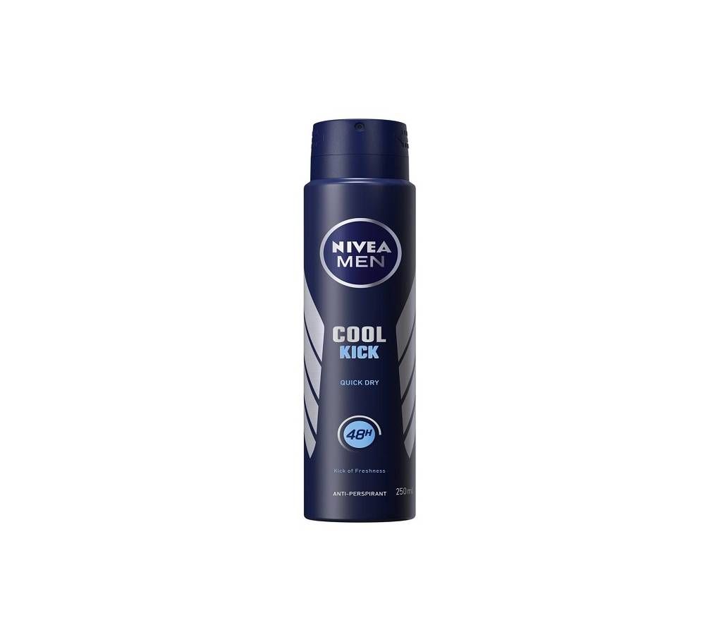 Nivea Men Cool Kick Antiperspirant Deodorant 250ml-Germany 