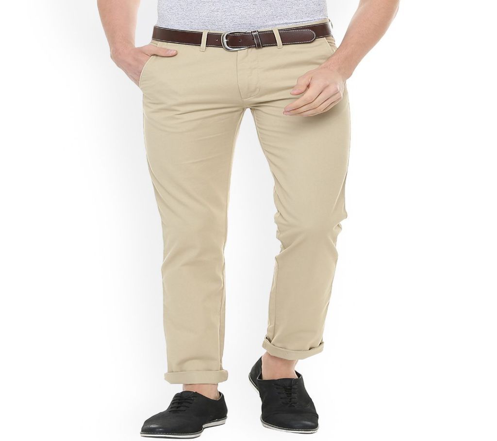 Regular Slim Fit Gabardine Pant