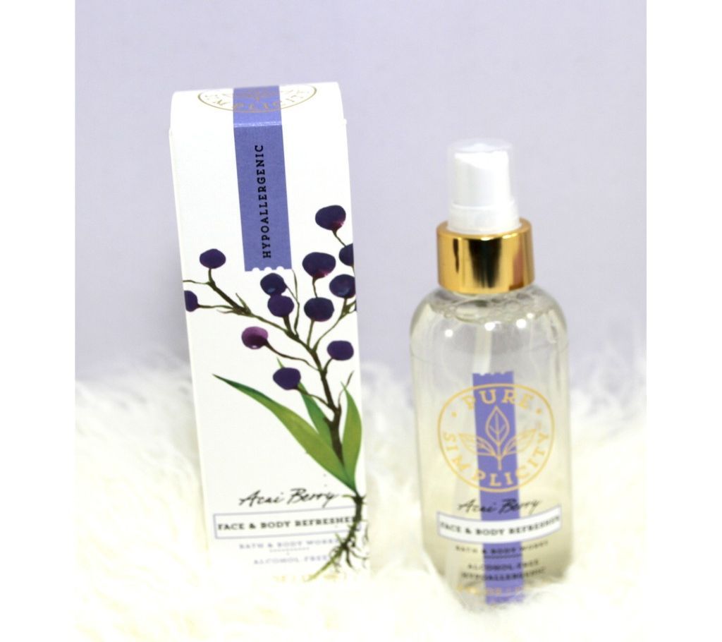 Acai Berry face and body refresher 177ml  _USA