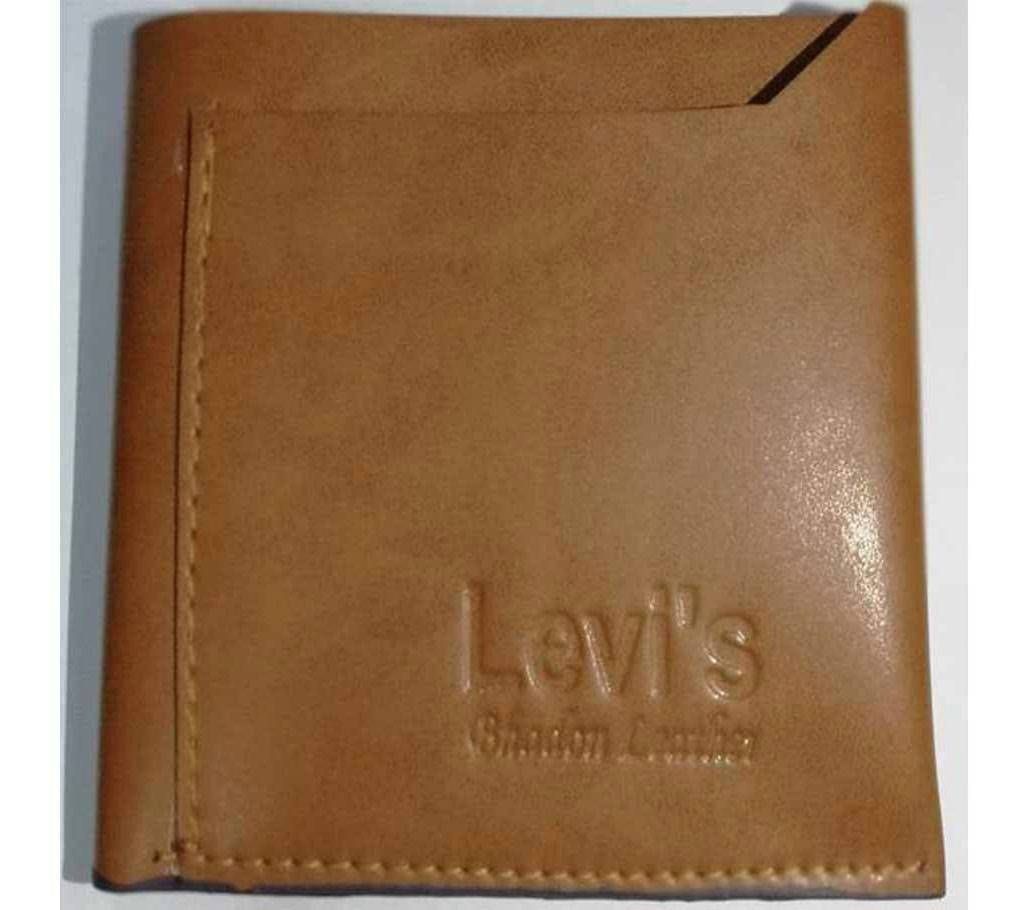 Artificial leather Money bag - Brown
