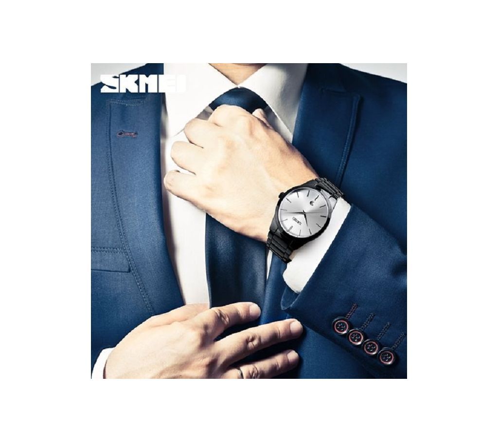 Skemei Mens Full Stainless Steel Gents Wrist watch 