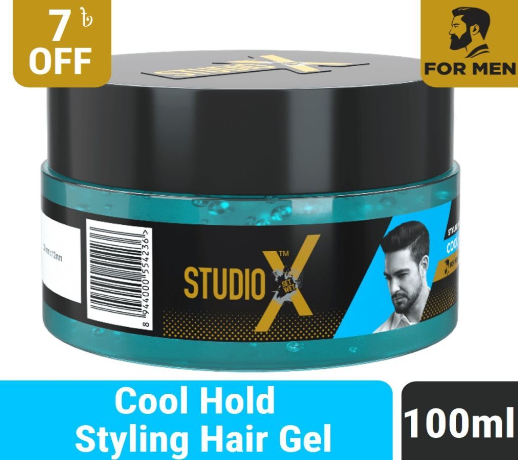 Studio X Cool Hold Hair Gel 100ml