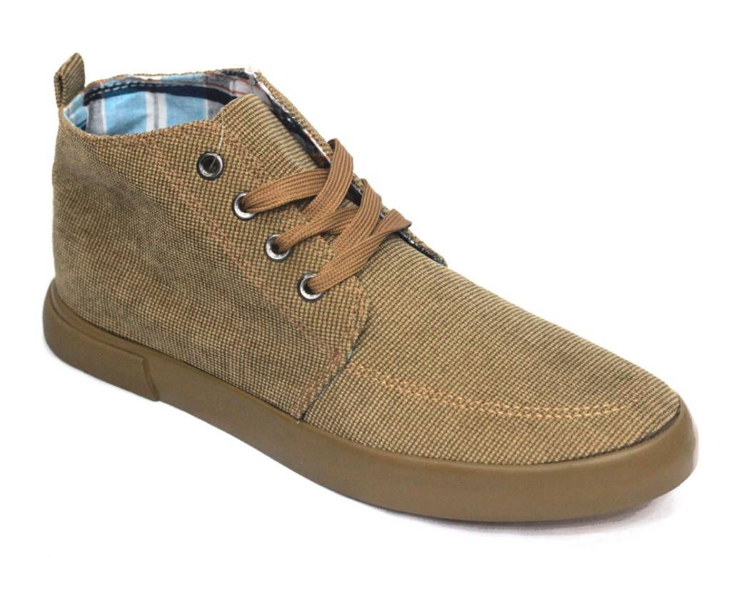 Brown Ankle Sneakers for Men